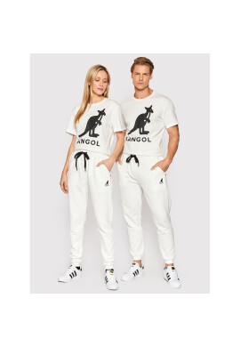 Kangol Долнище анцуг Unisex Essential KLEU007 Бял Regular Fit - Pepit.bg