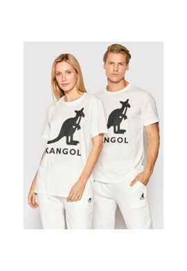 Kangol Тишърт Unisex Essential KLEU005 Бял Regular Fit - Pepit.bg