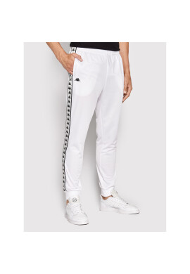 Kappa Долнище анцуг 311036 Бял Regular Fit - Pepit.bg