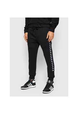 Kappa Долнище анцуг 310038 Черен Regular Fit - Pepit.bg