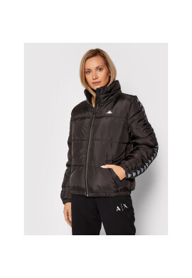 Kappa Пухено яке 310028 Черен Regular Fit - Pepit.bg