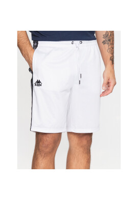 Kappa Спортни шорти 313019 Бял Regular Fit - Pepit.bg