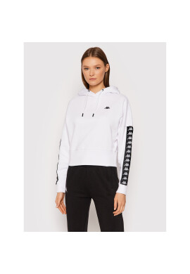 Kappa Суитшърт 310022 Бял Relaxed Fit - Pepit.bg