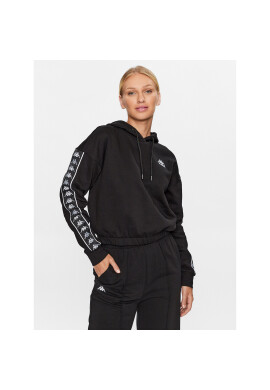Kappa Суитшърт 313024 Черен Regular Fit - Pepit.bg