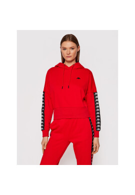 Kappa Суитшърт Junja 310022 Червен Relaxed Fit - Pepit.bg