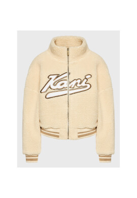 Karl Kani Преходно яке Varsity Teddy 6181134 Бежов Relaxed Fit - Pepit.bg