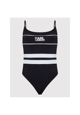 KARL LAGERFELD Бански костюм KL22WOP05 Черен - Pepit.bg