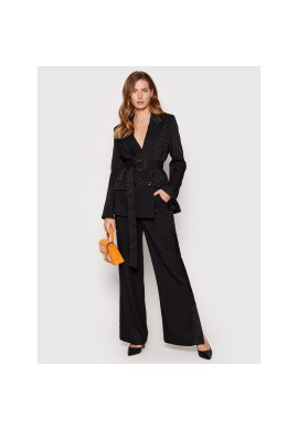 KARL LAGERFELD Сако Monogram 221W1405 Черен Regular Fit - Pepit.bg