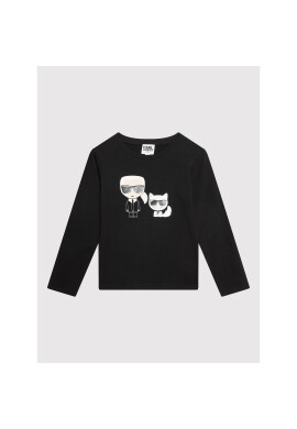 KARL LAGERFELD Блуза Z15323 S Черен Regular Fit - Pepit.bg