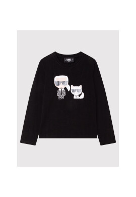 KARL LAGERFELD Блуза Z15390 M Черен Regular Fit - Pepit.bg