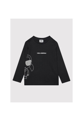 KARL LAGERFELD Блуза Z25306 S Черен Regular Fit - Pepit.bg