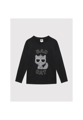 KARL LAGERFELD Блуза Z25315 D Черен Regular Fit - Pepit.bg