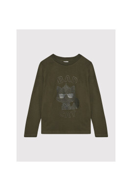 KARL LAGERFELD Блуза Z25315 D Зелен Regular Fit - Pepit.bg