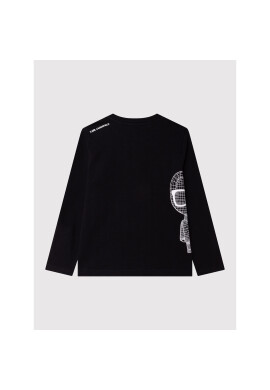 KARL LAGERFELD Блуза Z25363 M Черен Regular Fit - Pepit.bg