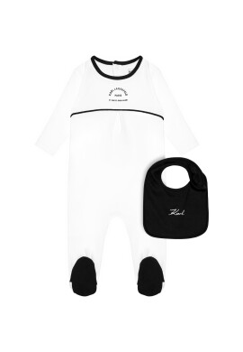 KARL LAGERFELD Ромпер Z98075 Бял Regular Fit - Pepit.bg
