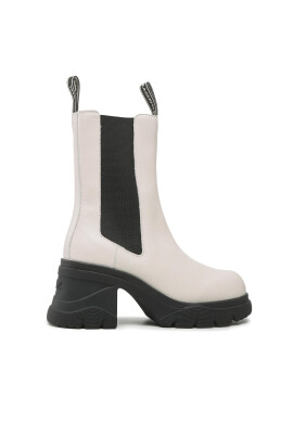 KARL LAGERFELD Боти KL42260 Бял - Pepit.bg