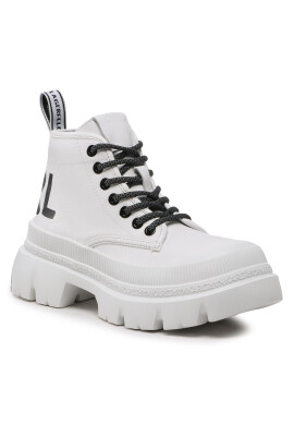 KARL LAGERFELD Боти KL43520 Бял - Pepit.bg