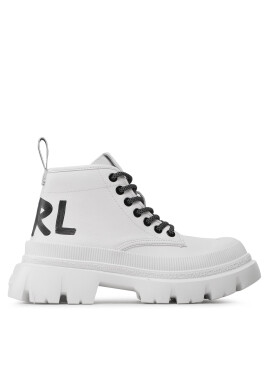 KARL LAGERFELD Боти KL43520 Бял - Pepit.bg