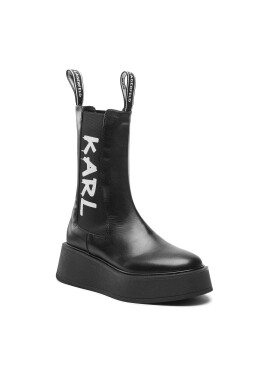 KARL LAGERFELD Боти тип челси KL42460 Черен - Pepit.bg