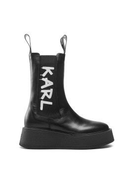 KARL LAGERFELD Боти тип челси KL42460 Черен - Pepit.bg