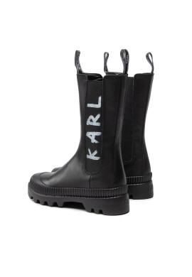KARL LAGERFELD Боти тип челси KL42590 Черен - Pepit.bg