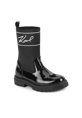 Karl Lagerfeld Kids Боти тип челси Z19114 M Черен - Pepit.bg