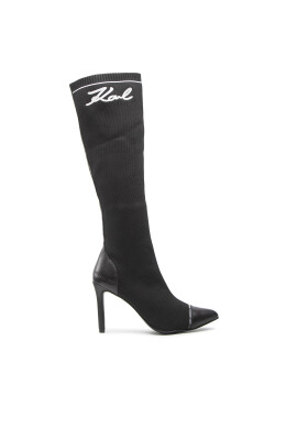 KARL LAGERFELD Ботуши KL31381A Черен - Pepit.bg