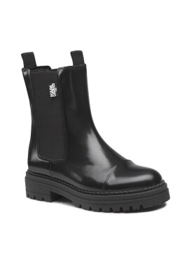 KARL LAGERFELD Ботуши Z19082 S Черен - Pepit.bg