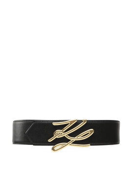 KARL LAGERFELD Дамски колан 226W3154 Черен - Pepit.bg
