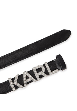 KARL LAGERFELD Дамски колан 230W3104 Черен - Pepit.bg