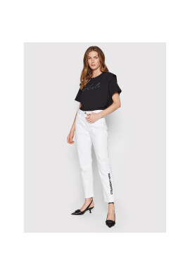 KARL LAGERFELD Дънки 221W1101 Бял Regular Fit - Pepit.bg
