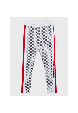 KARL LAGERFELD Долнище анцуг Z14180 D Бял Regular Fit - Pepit.bg