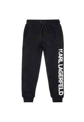 KARL LAGERFELD Долнище анцуг Z24088 M Черен Regular Fit - Pepit.bg