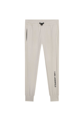 Karl Lagerfeld Kids Долнище анцуг Z24155 D Бежов Regular Fit - Pepit.bg