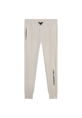 Karl Lagerfeld Kids Долнище анцуг Z24155 M Бежов Regular Fit - Pepit.bg