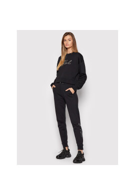 KARL LAGERFELD Долнище анцуг 216W1052 Черен Regular Fit - Pepit.bg