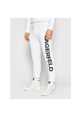 KARL LAGERFELD Долнище анцуг 705039 511900 Бял Regular Fit - Pepit.bg