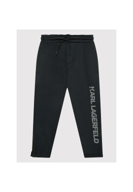 KARL LAGERFELD Долнище анцуг Z24135 M Черен Regular Fit - Pepit.bg