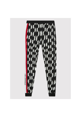 KARL LAGERFELD Долнище анцуг Z24137 D Черен Regular Fit - Pepit.bg