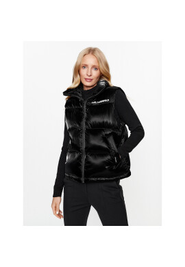 KARL LAGERFELD Елек Rhinestone 236W1514 Черен Regular Fit - Pepit.bg