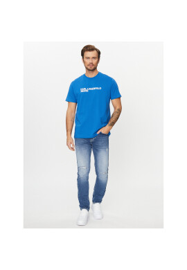 Karl Lagerfeld Jeans Тишърт 235D1707 Син Regular Fit - Pepit.bg