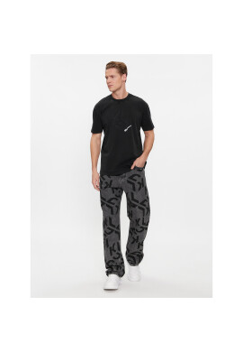 Karl Lagerfeld Jeans Тишърт 240D1705 Черен Regular Fit - Pepit.bg