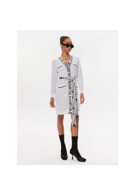KARL LAGERFELD Кардиган 235W2006 Сив Regular Fit - Pepit.bg