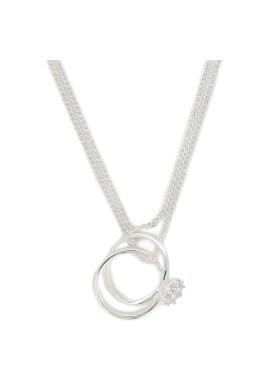 KARL LAGERFELD Колие 231W3920 Сребрист - Pepit.bg