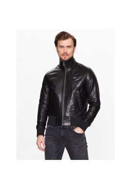 KARL LAGERFELD Кожено яке 555000 532403 Черен Regular Fit - Pepit.bg