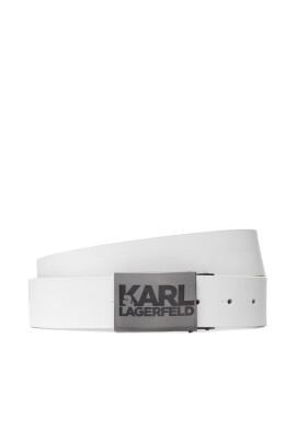 KARL LAGERFELD Мъжки колан 815300 512437 Бял - Pepit.bg