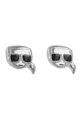 KARL LAGERFELD Обици 220W3879 Сребрист - Pepit.bg