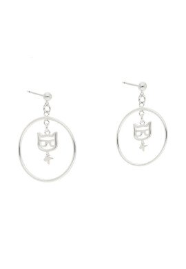 KARL LAGERFELD Обици 226W3939 Сребрист - Pepit.bg