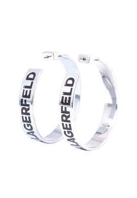 KARL LAGERFELD Обици 230W3922 Сребрист - Pepit.bg