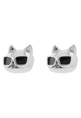 KARL LAGERFELD Обици 235W3925 Сребрист - Pepit.bg